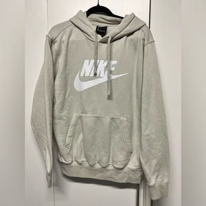 Nike cream/ khaki men’s medium pull over.